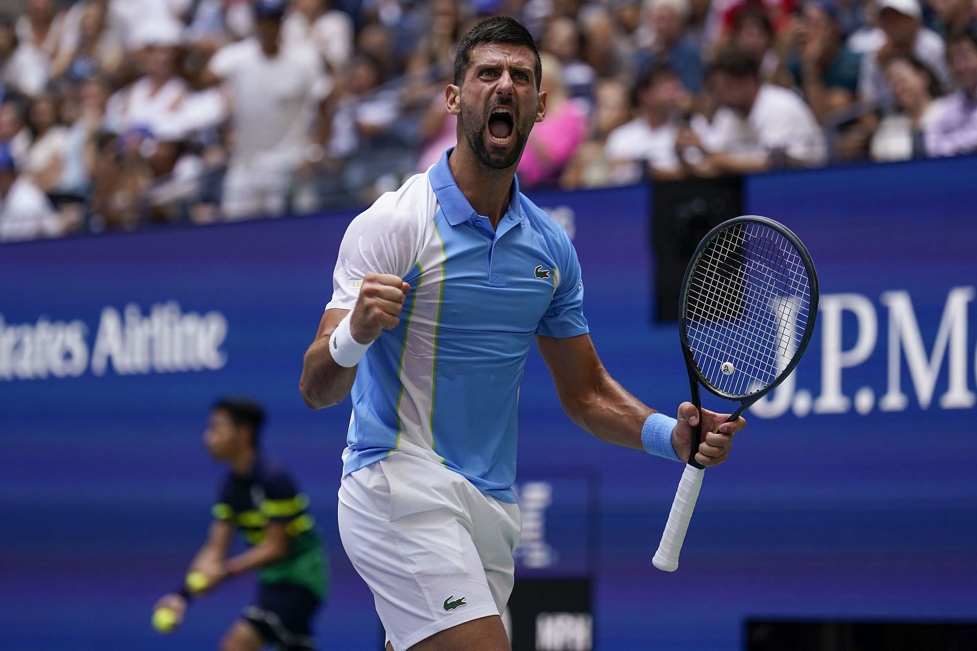 Novak Djokovic at the 2023 US Open